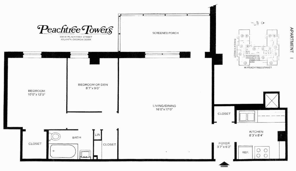 Downtown 2 Bedroom Apt 5I Атланта Екстер'єр фото
